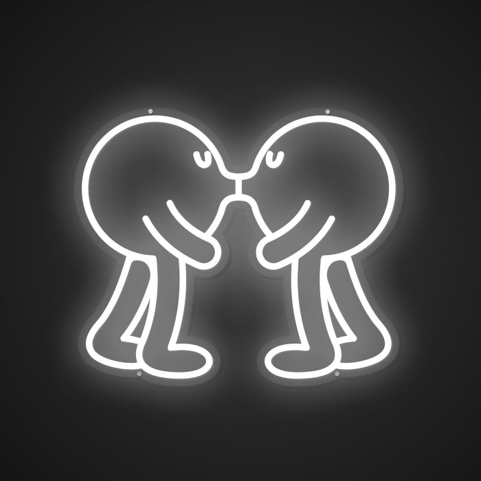 Illuminated Kiss You Neon Sweetness