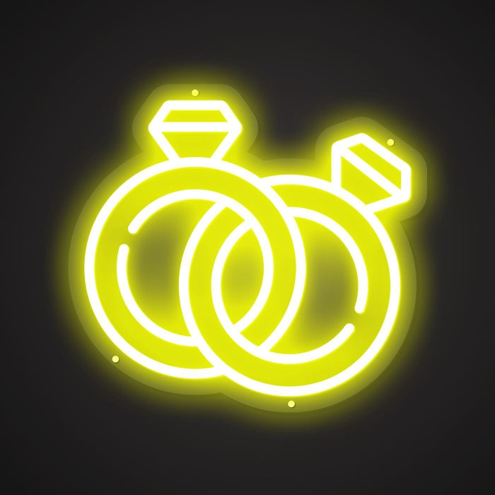 Dazzling Neon Token of Love Sign