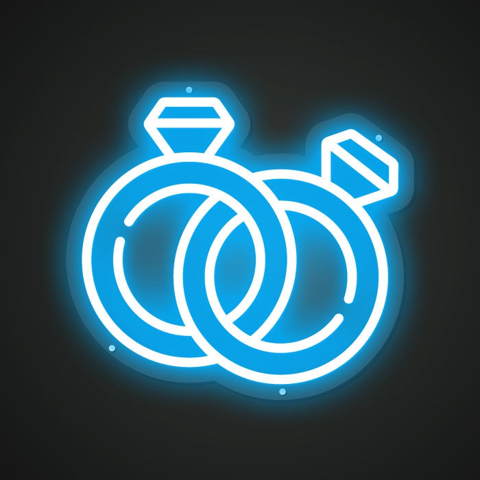Ring Neon Illumination of Devotion
