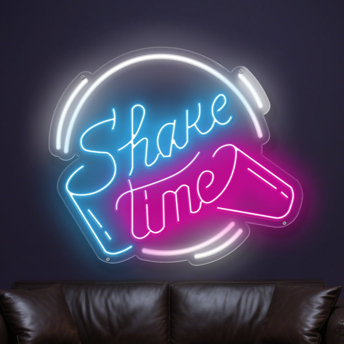 Shake Time Neon Sign