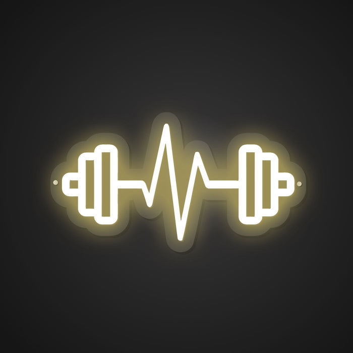 Shimmering Neon Barbell Battle Showcase