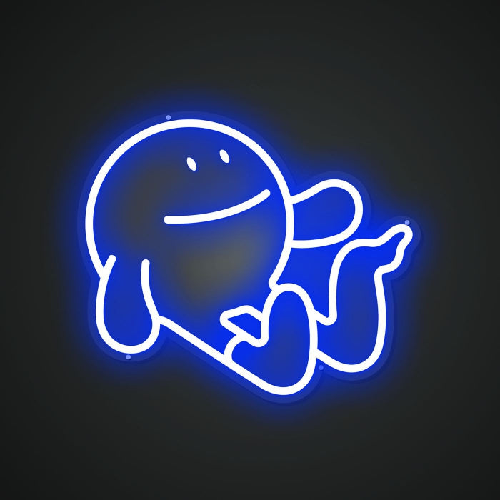 Neon Lightboard for Weary Moments