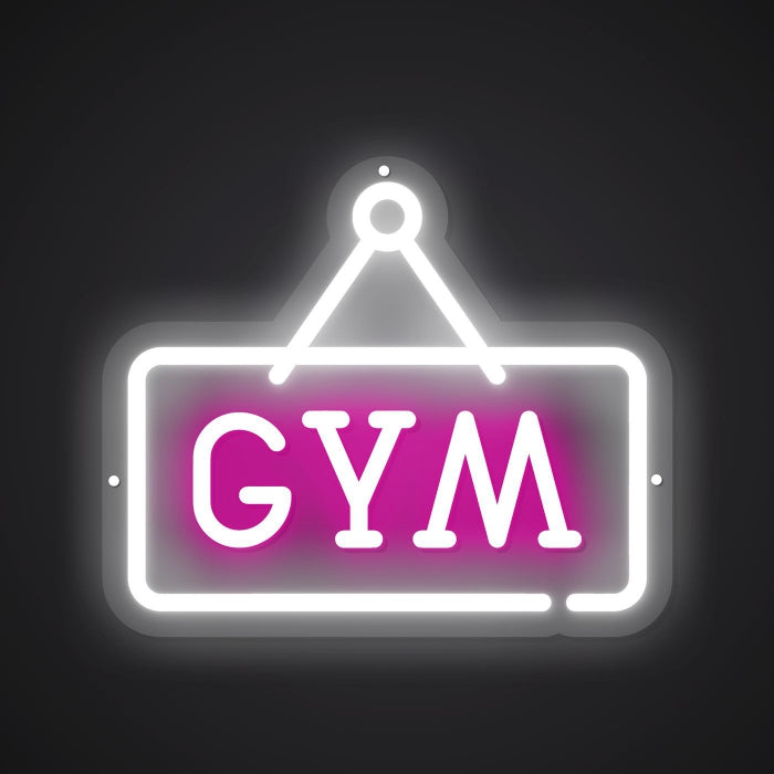 Neon-sweaty Gym Sign