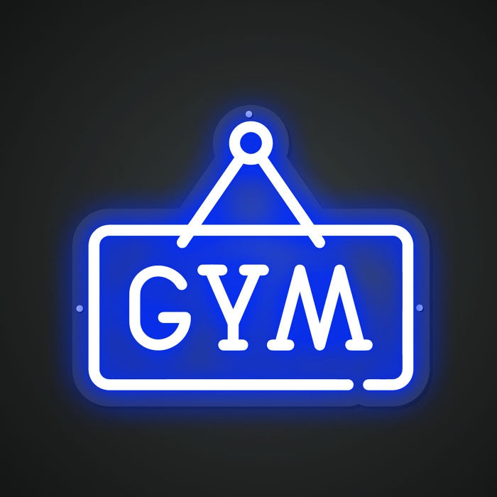 Neon Lightboard for Fitness Sanctuaries