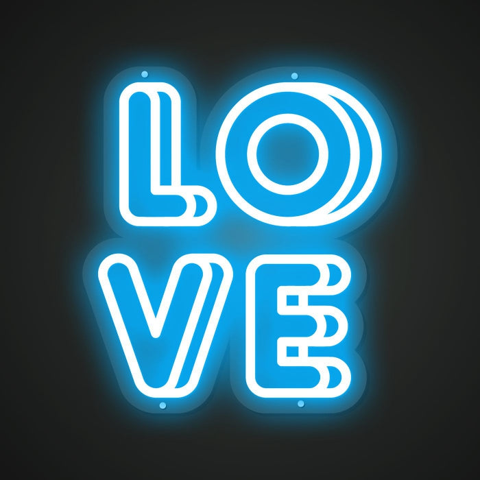 Love Neon signs Illumination of Tenderness