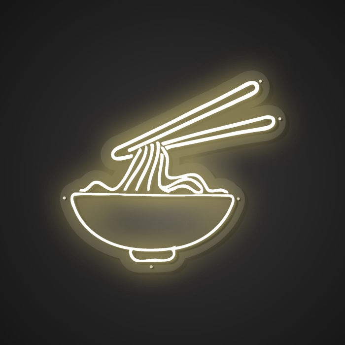 Illuminated Noodles Neon Temptation