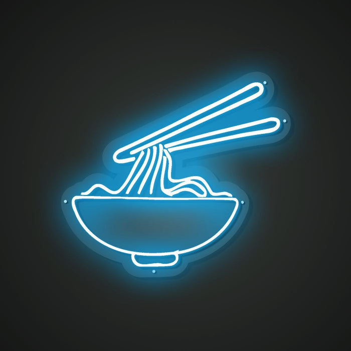 Neon Lightboard for Long Strand Eats