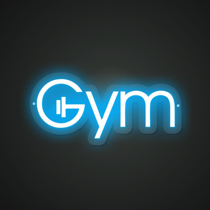 Gym 2 Neon Illumination of Progression