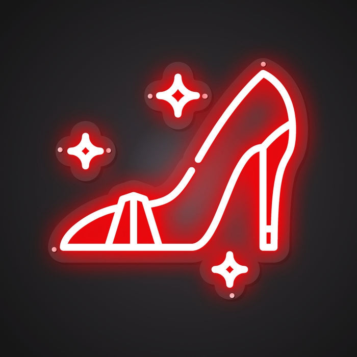 Radiant Neon High heels Glow