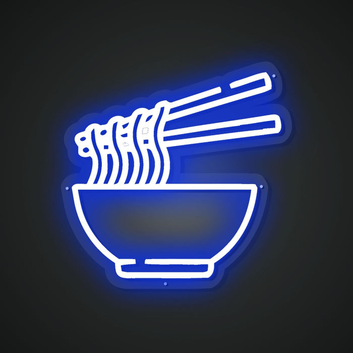 Radiant Neon Instant Noodle Glow