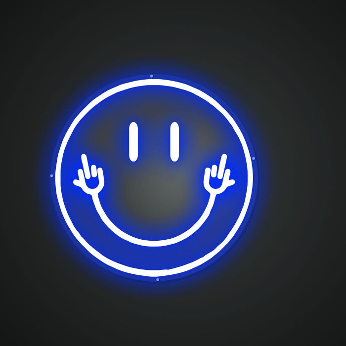 Neon Lightboard for Happy Faces
