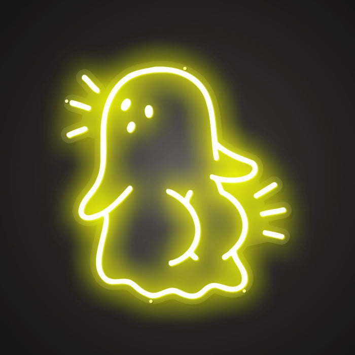 Dazzling Neon Bum Indicator Sign
