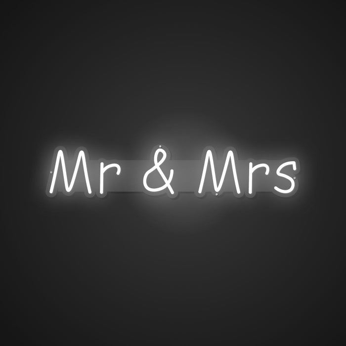 Neon Emblem of Married Unity
