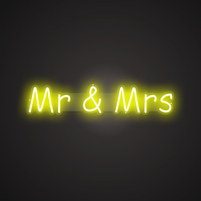 Shimmering Neon Conjugal Pair Showcase