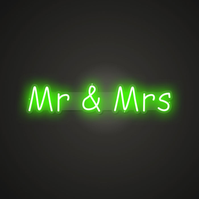 Neon Lightboard for Wedded Love