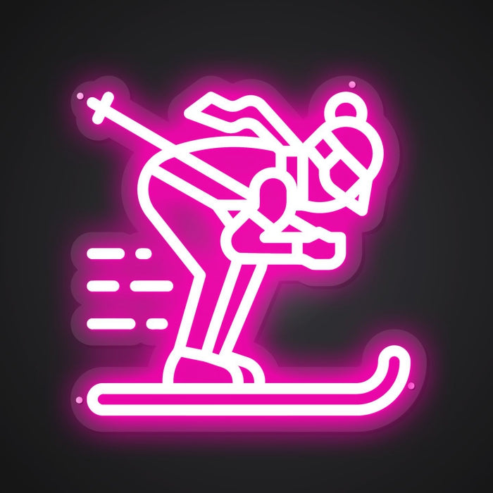 Glistening Neon Snow Plume Marker