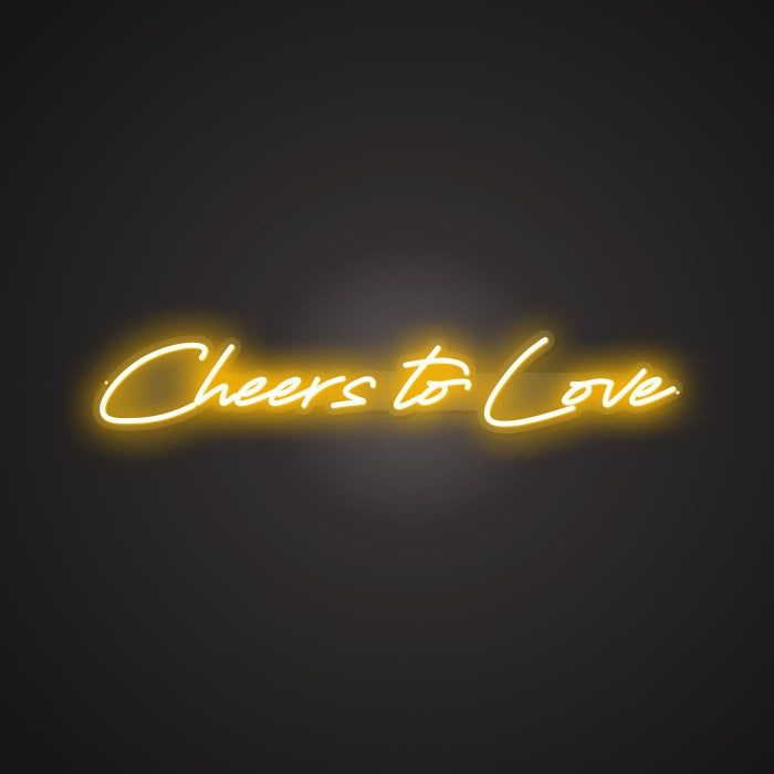 Dazzling Neon Amorous Tribute Sign