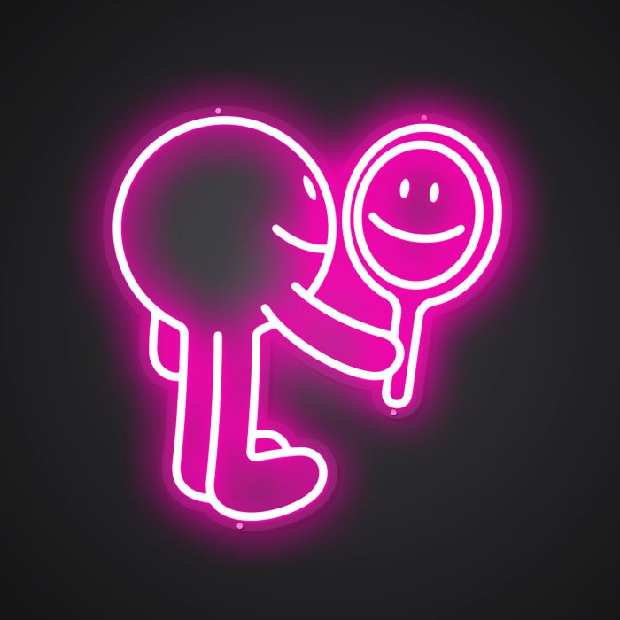 Glistening Neon Self-View Marker