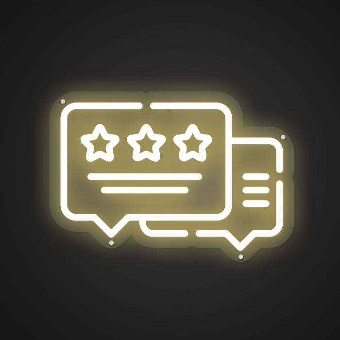 Neon Emblem of Scorekeeping