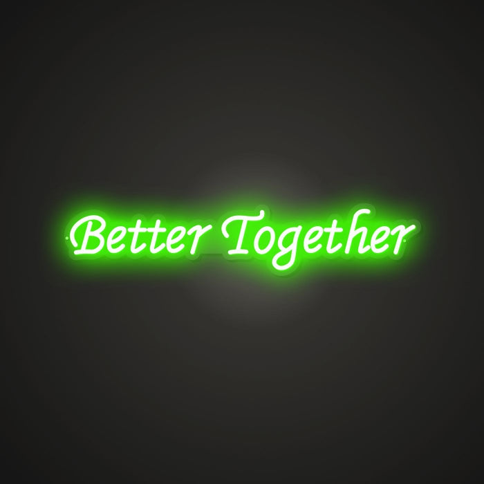 Neon Lightboard for Harmonious Couples