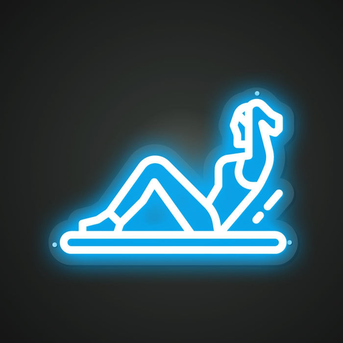 Glistening Neon Restful Posture Marker