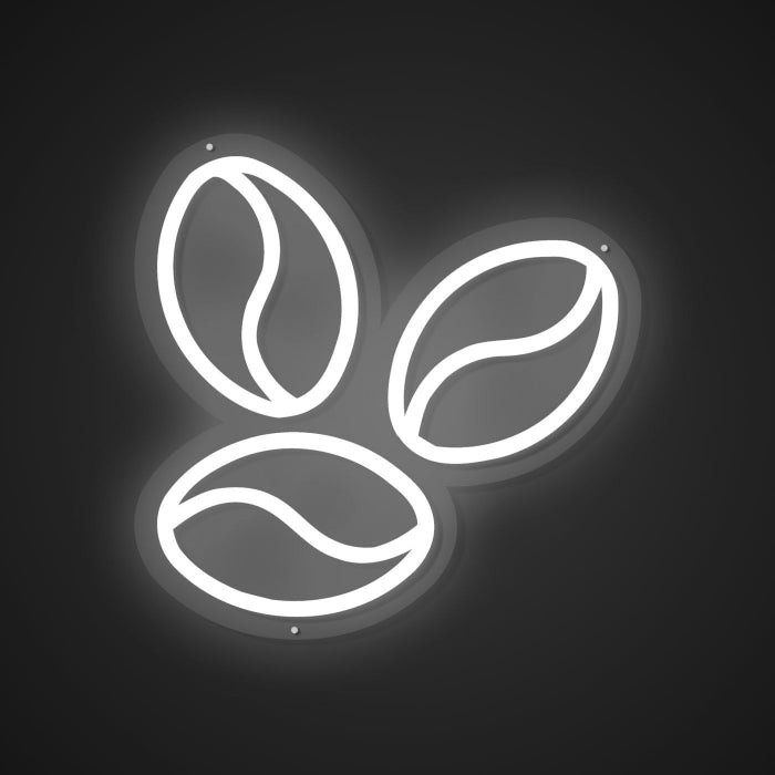 Glowing Neon Caffeinated Delight Display