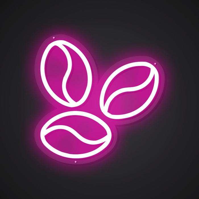 Neon Visual of Roasted Grains