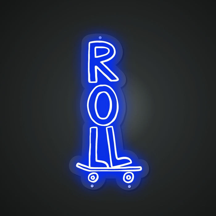 Neon Lightboard for Circular Actions