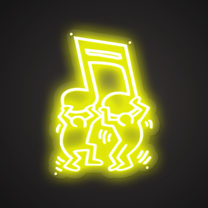 Dazzling Neon Audio Ignition Sign