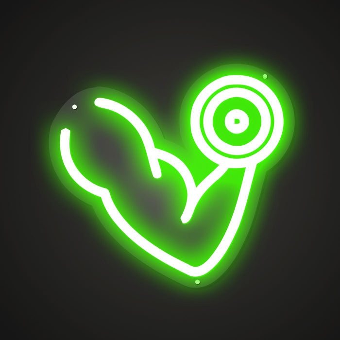 Neon Lightboard for Athletic Development