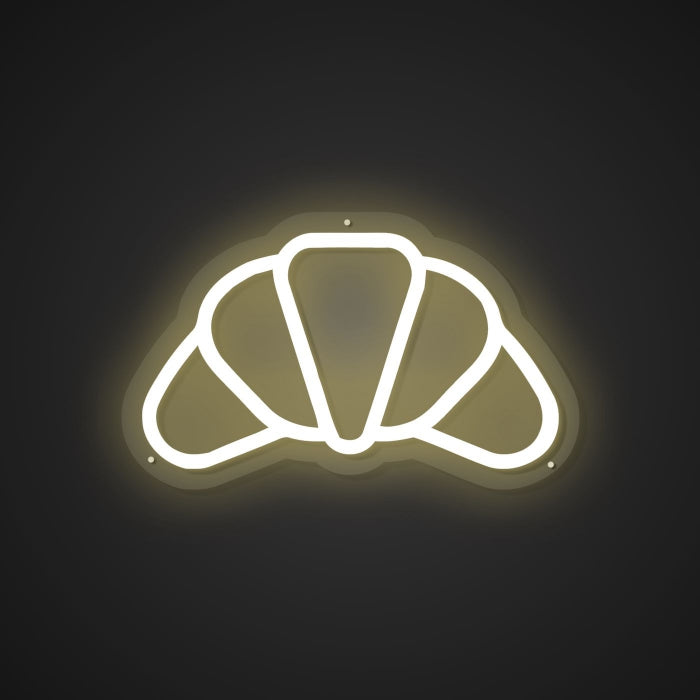 Neon Emblem of Flaky Goodness