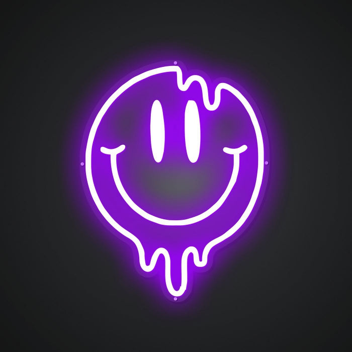 Neon Emblem of Melting Joy