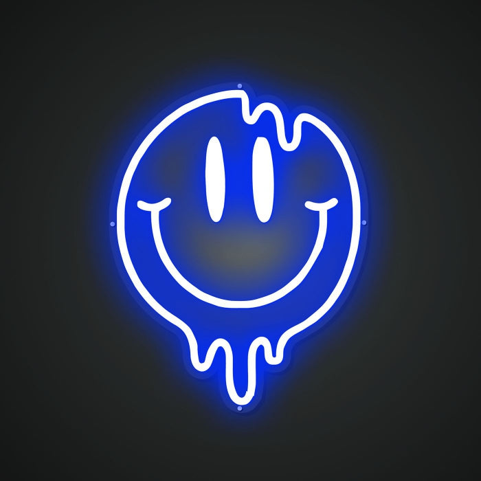 Neon Lightboard for Dissolving Smiles