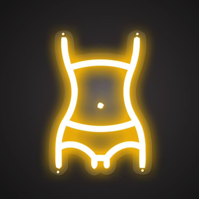 Shimmering Neon Calorie Burn Showcase