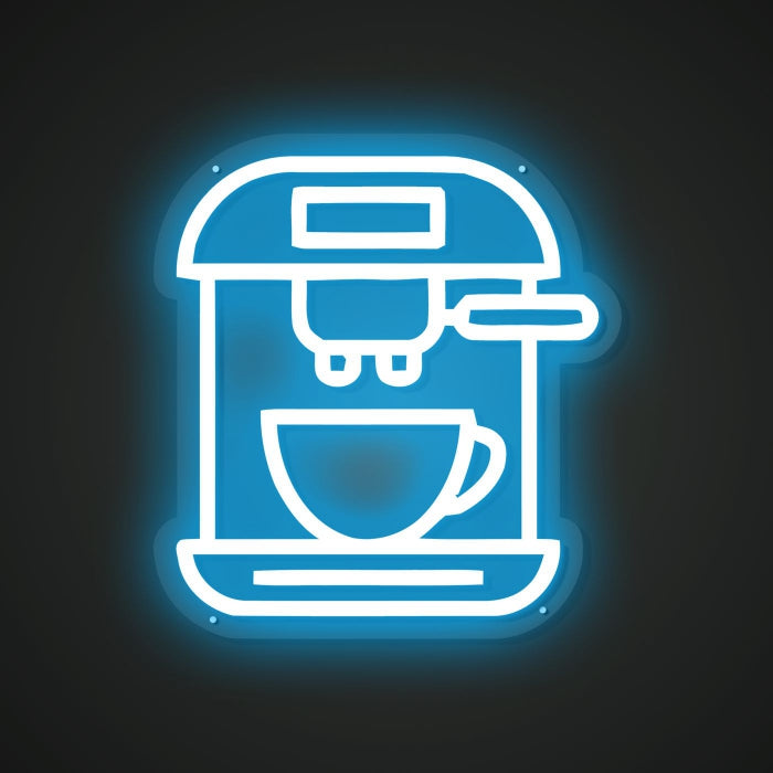 Glistening Neon USA Brew Indicator
