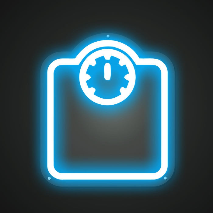 Points Neon Illumination of Success