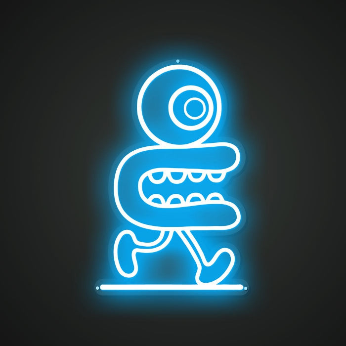 Jog Neon Illumination of Energy