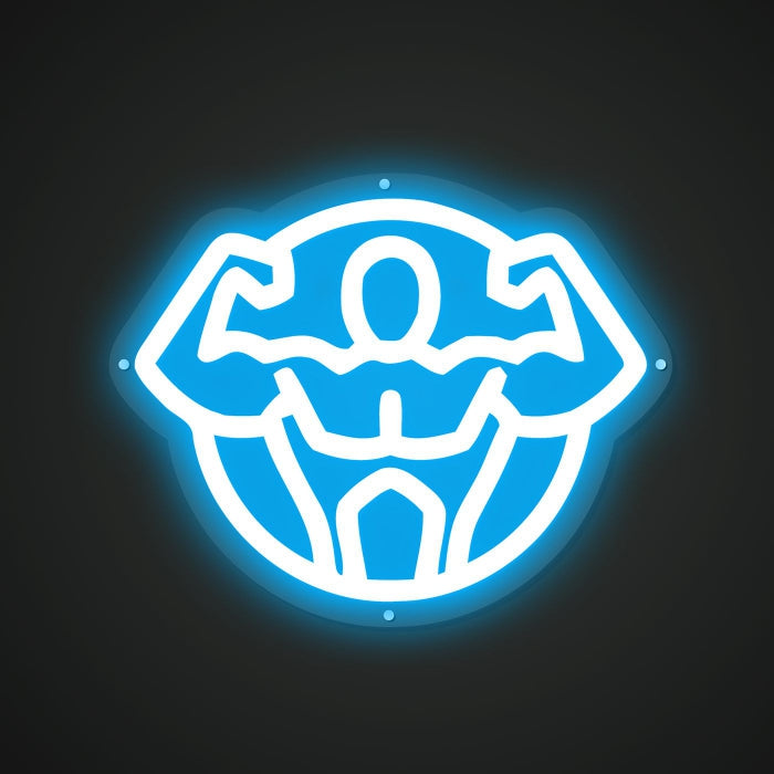 Strength Neon Illumination of Fortitude