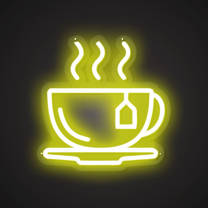 Shimmering Neon Cup of Chamomile Showcase