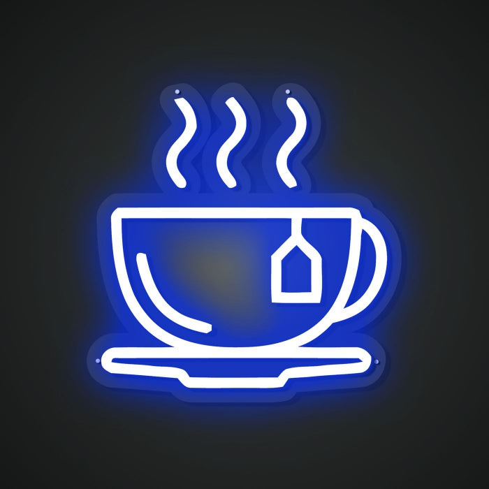 Glistening Neon Warm Beverage Indicator