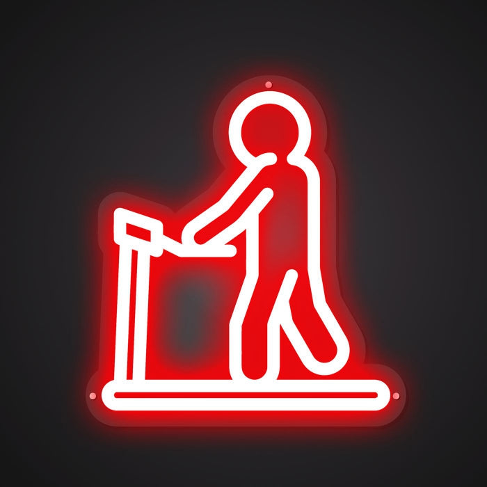 Radiant Neon Running Glow