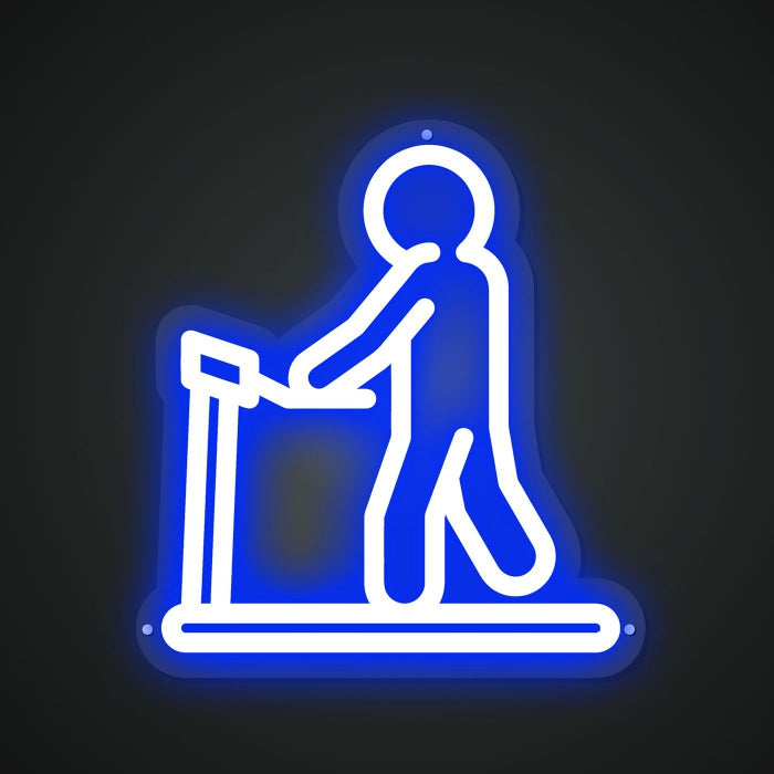 Neon Lightboard for Running Enthusiasts