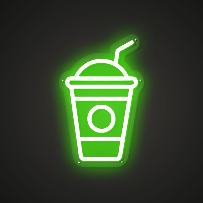 Neon Lightboard for Liquid Refreshment