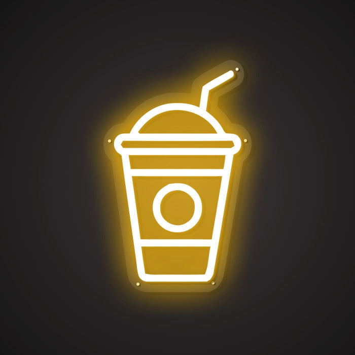 Shimmering Neon Cold Drink Showcase