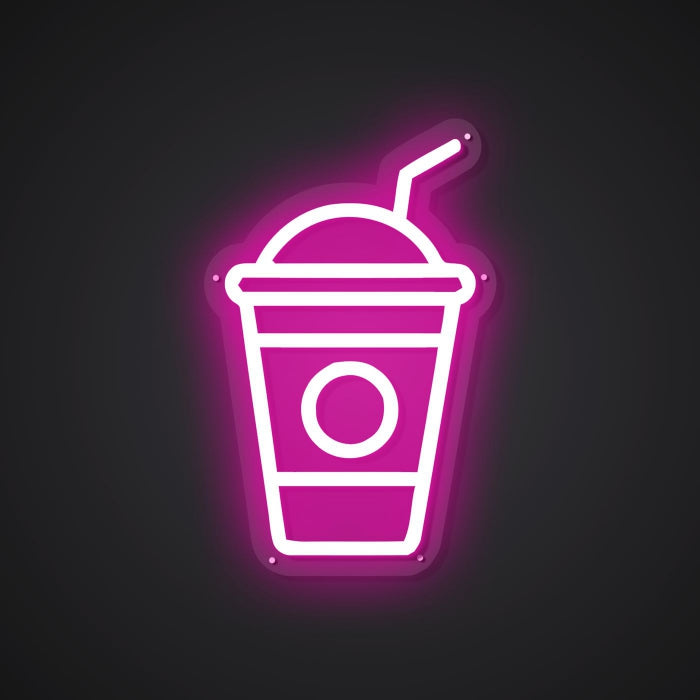Neon Visual of Quenching Sips