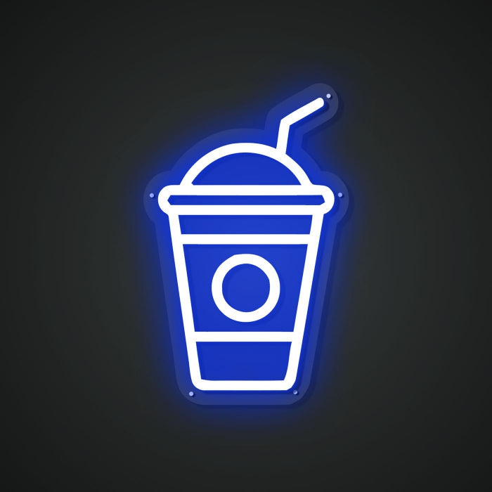Radiant Neon Beverage Glow