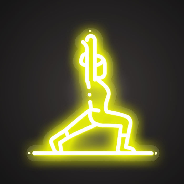 Dazzling Neon Acrobatic Sign