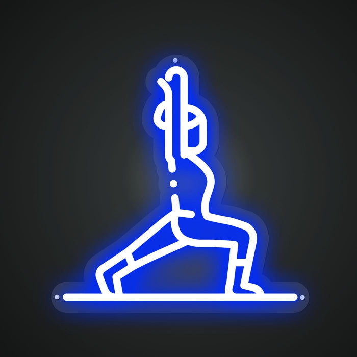 Neon Lightboard for Gymnastic Feats