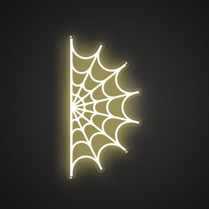Shimmering Neon Eight-legged Weave Showcase