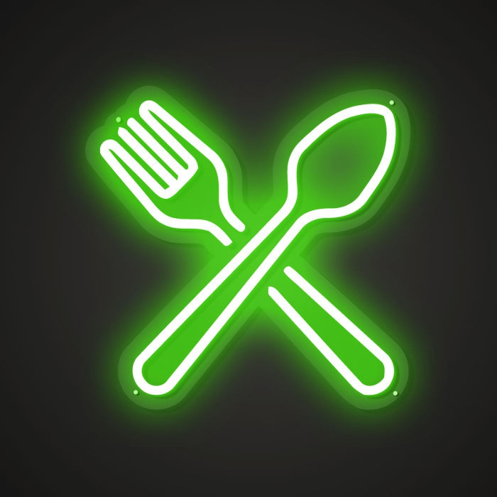 Neon Lightboard for Dinnerware